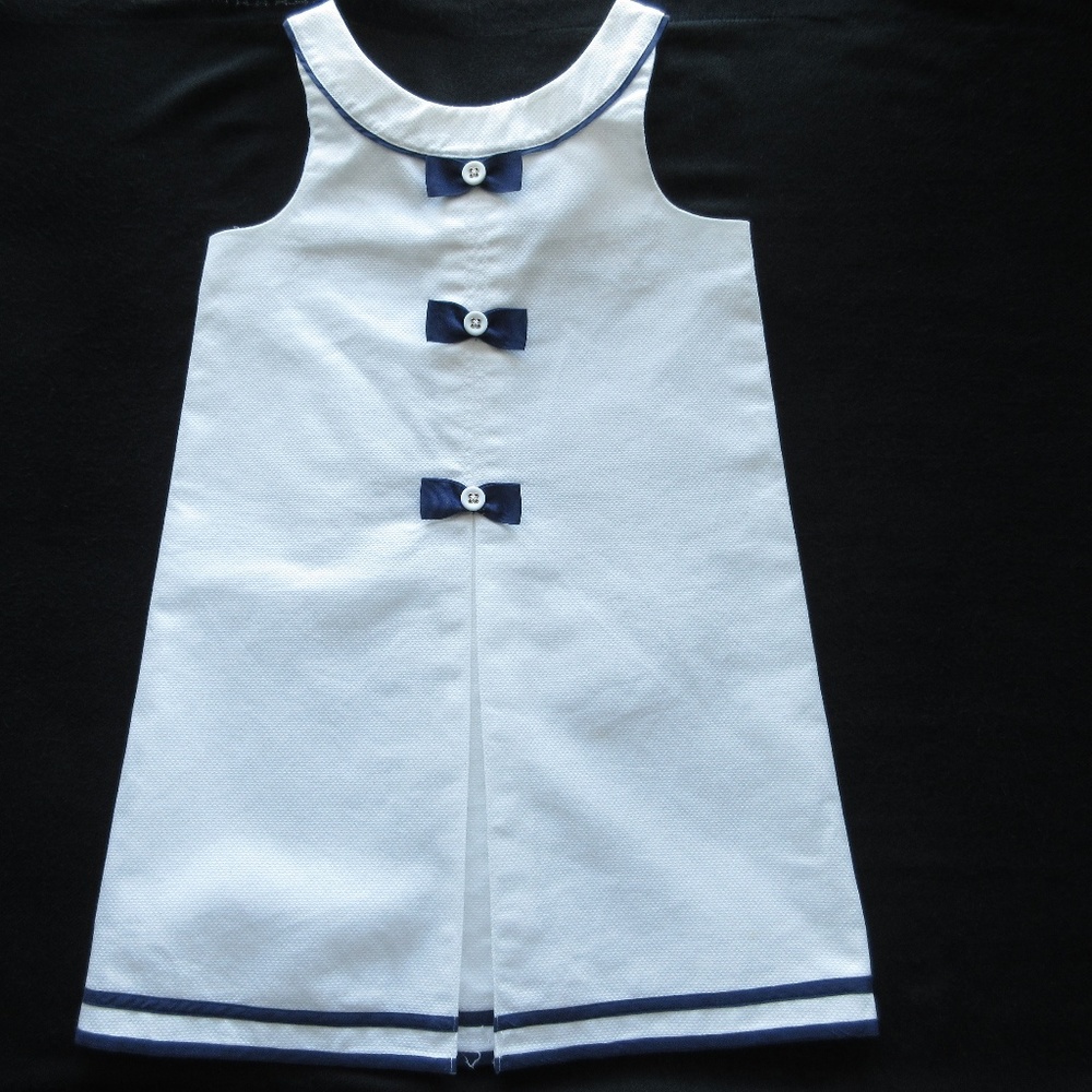 Santorini sunset sailor dress